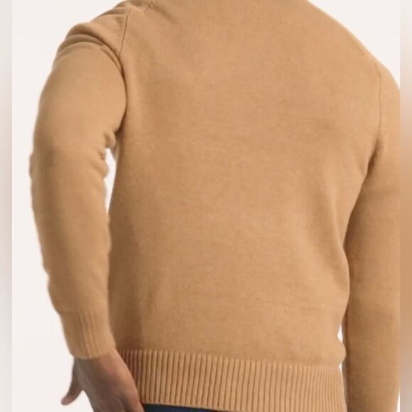 ❤️NWT J. Crew Men’s Sweater | M in Tan - Picture 4 of 5